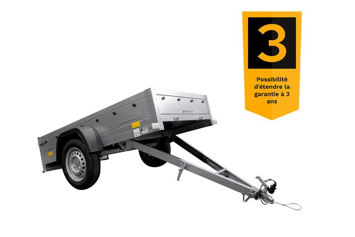 REMORQUE DE LOISIRS GARDEN TRAILER 200 KIPP 200X106 CM – Image 4