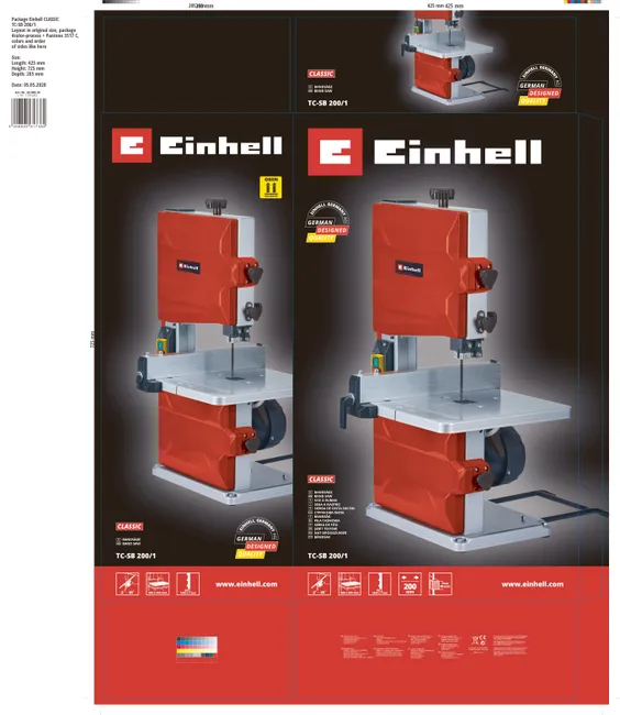 Scie à ruban EINHELL TC-SB 200/1, 250.0 W – Image 4
