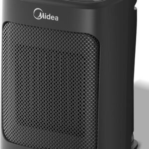 MIDEA Radiateur soufflant en céramique PTC 2000 W – Chauffage portable, silencieux et sécurisé