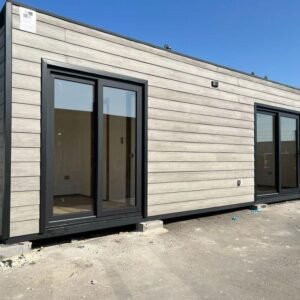 Maison mobile 1 chambre – 24 m² | Conteneur - Salon, Cuisine et Salle de Bain