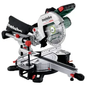 Scie à onglet radiale sans fil KGS 18 LTX BL 216, METABO, 216 mm, 18 V + 4 Ah